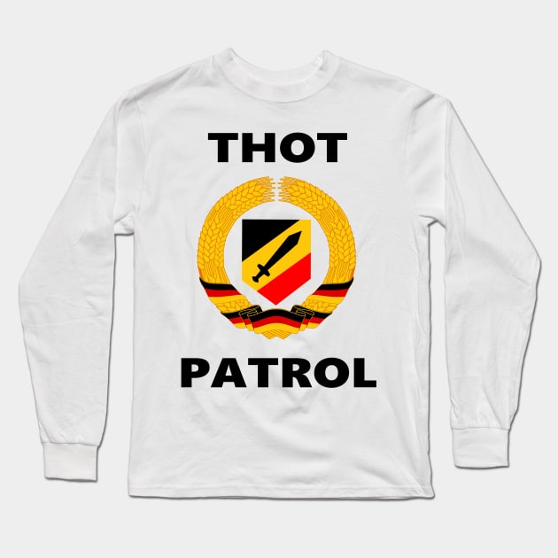 Thot Patrol Official Emblem Long Sleeve T-Shirt by Devotee1973